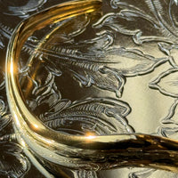 Roma Squiggle Cuff - Gold