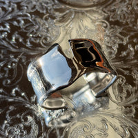 Aston Irregular Cuff - Silver