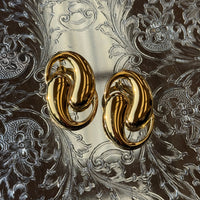 Capri Swirl Earrings - Gold