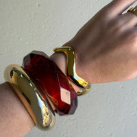 Caviar Bubble Bangle - Gold