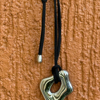Rush Wrap Necklace - Silver