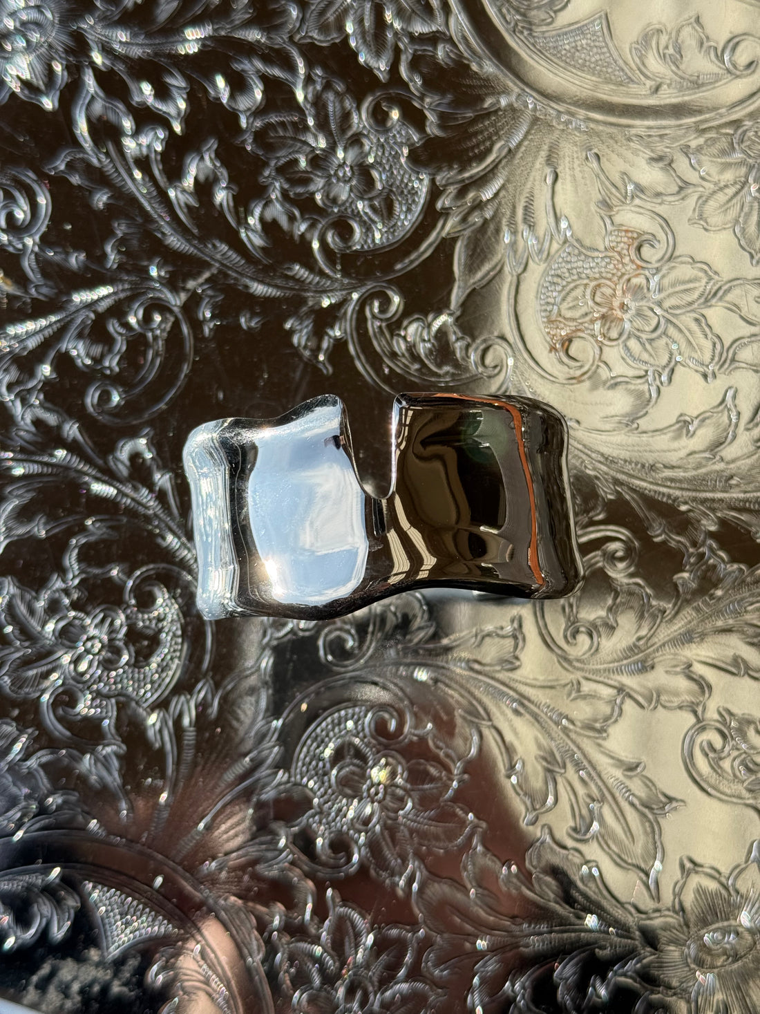 Aston Irregular Cuff - Silver