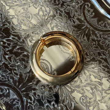 Caviar Bubble Bangle - Gold
