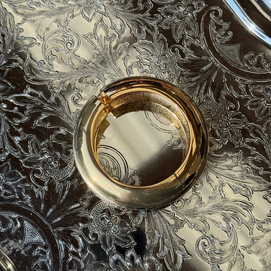 Caviar Bubble Bangle - Gold
