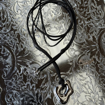 Rush Wrap Necklace - Silver