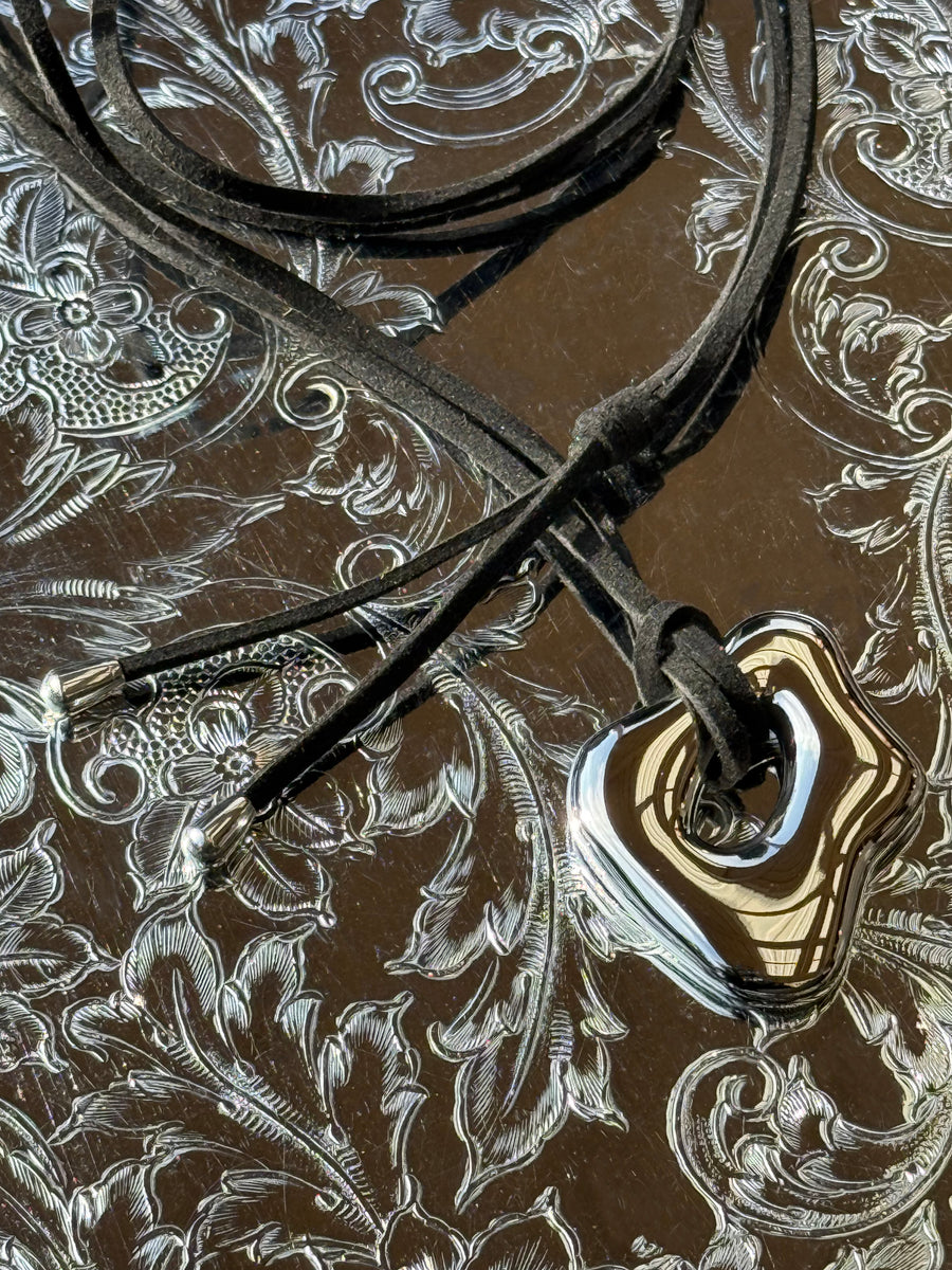 Rush Wrap Necklace - Silver