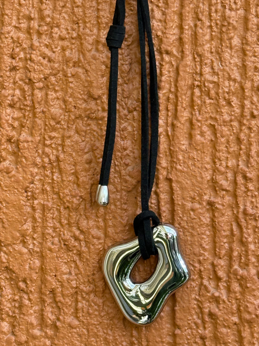 Rush Wrap Necklace - Silver