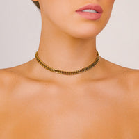 BONITA CUBAN NECKLACE | GOLD | 35CM