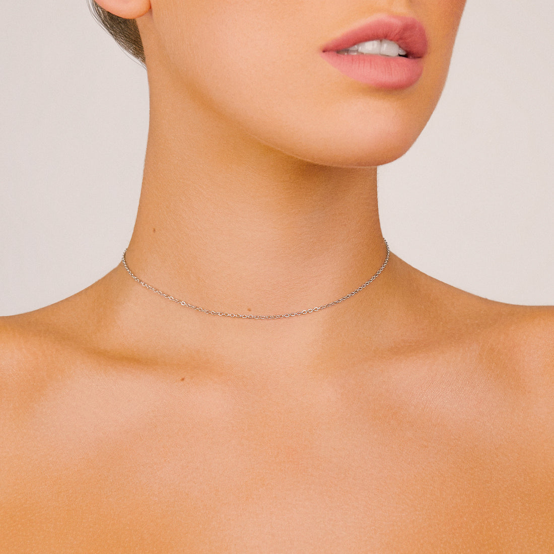 MIA CLASSIC NECKLACE | SILVER | 35CM