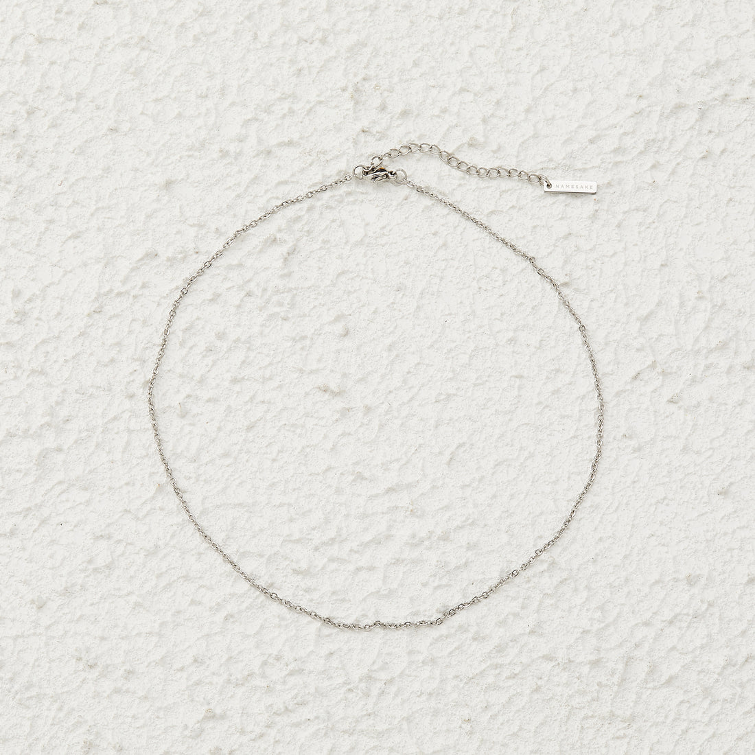 MIA CLASSIC NECKLACE | SILVER | 35CM