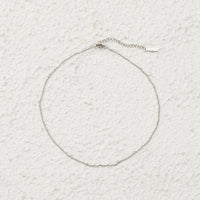 MIA CLASSIC NECKLACE | SILVER | 35CM