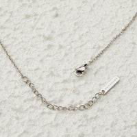 MIA CLASSIC NECKLACE | SILVER | 35CM