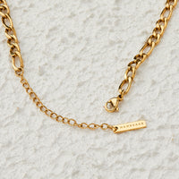 RENELL FIGARO NECKLACE | GOLD | 40CM