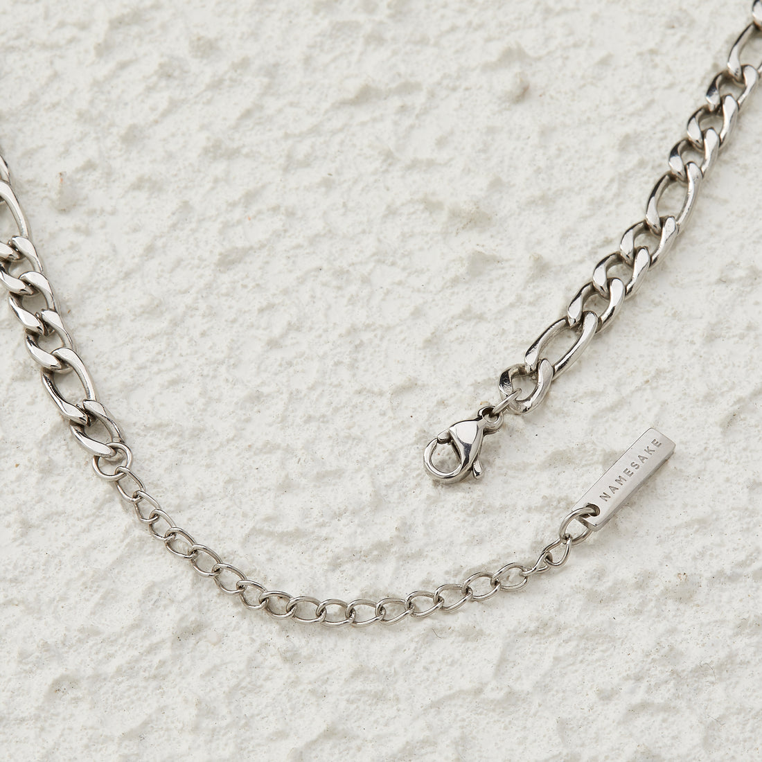 RENELL FIGARO NECKLACE | SILVER | 40CM