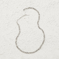 RENELL FIGARO NECKLACE | SILVER | 40CM