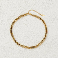 BONITA CUBAN NECKLACE | GOLD | 35CM